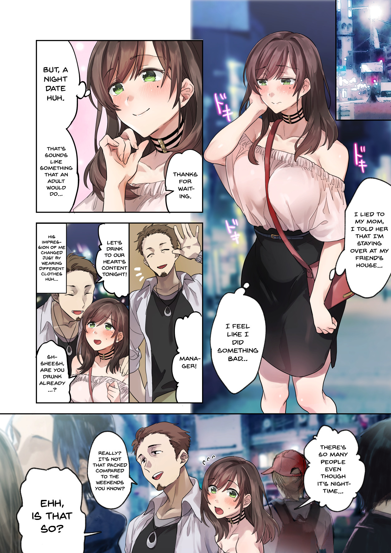 Hentai Manga Comic-The First Experience of A Student Part-Timer-Read-13